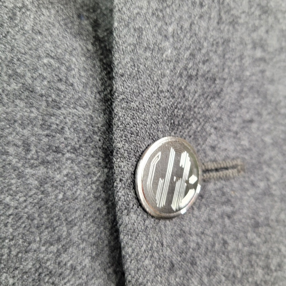 Brooks Brothers Regent Loro Piana Blazer Men 42 R Gray Wool 3 Button Cupro Lined - Picture 5 of 14